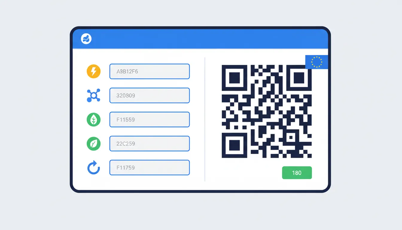 PassportPro battery DPP creation interface