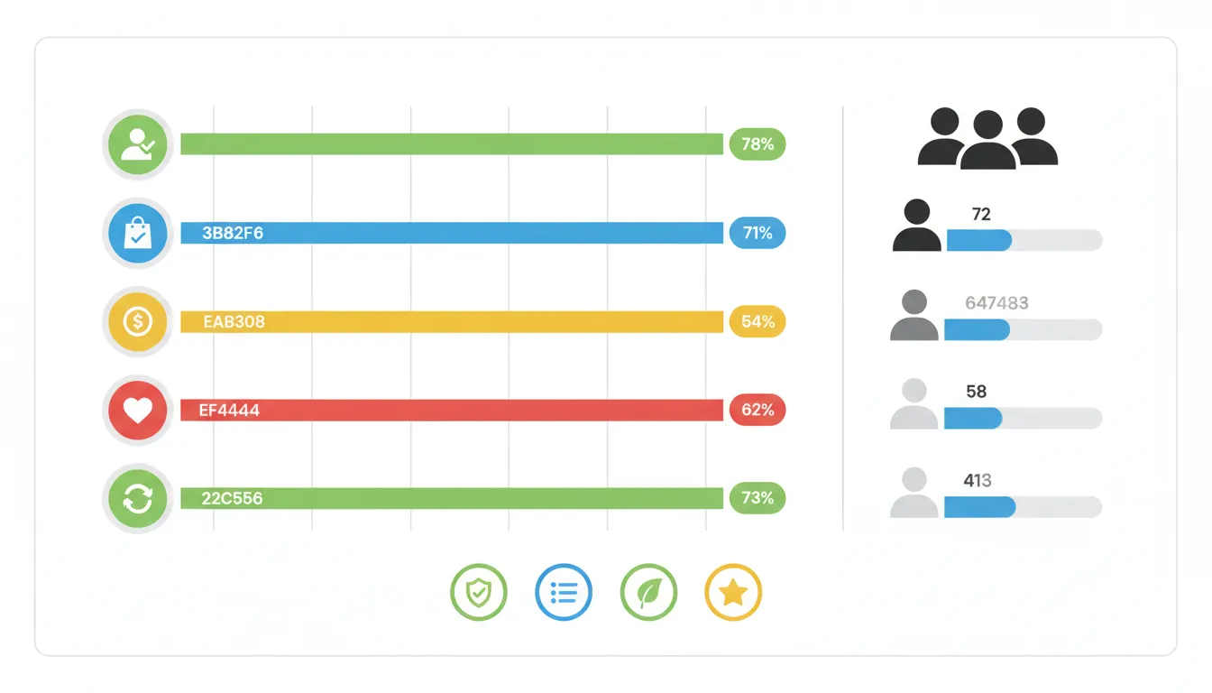 Consumer survey results on carbon label purchase influence
