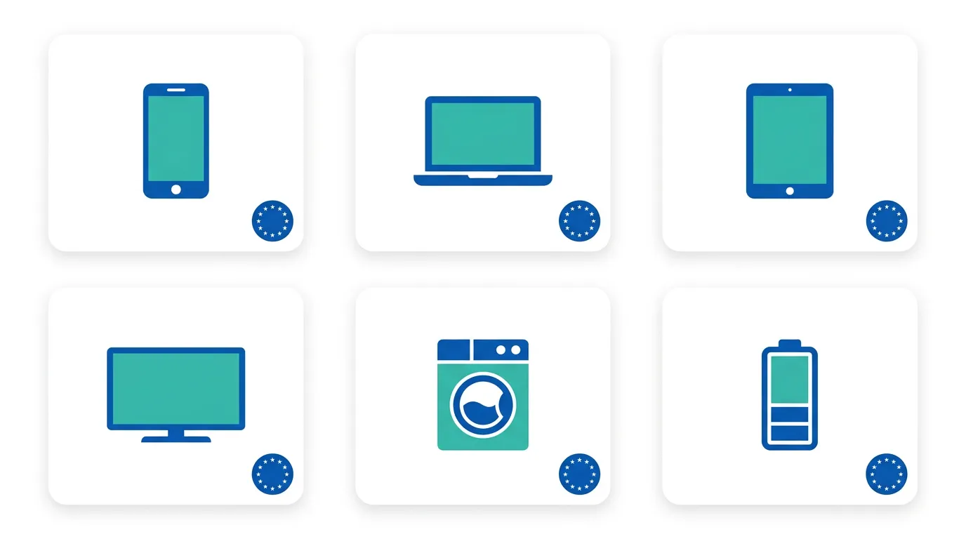 Elektronicacategorieën Gedekt door DPP