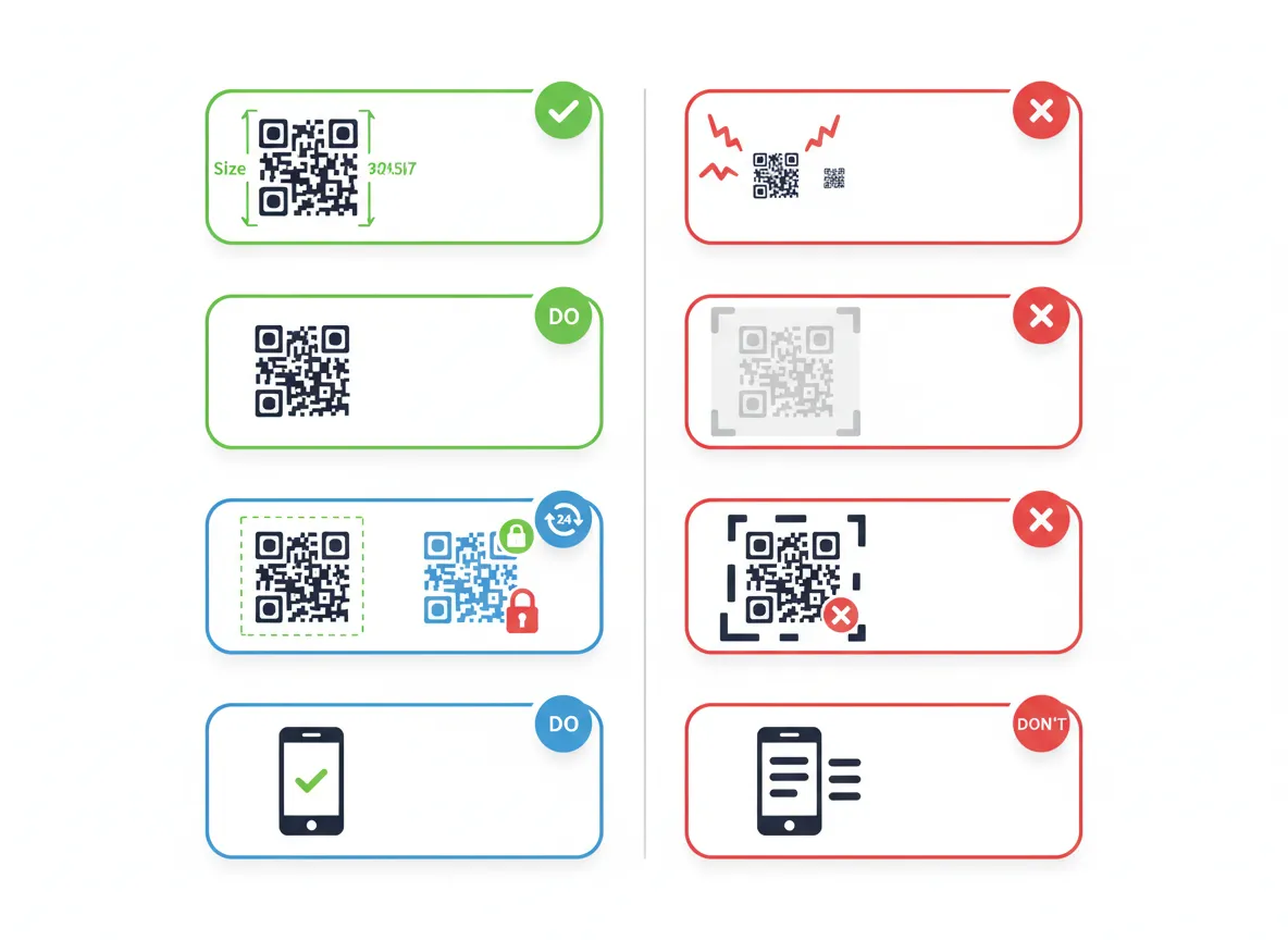 QR code implementation dos and donts guide