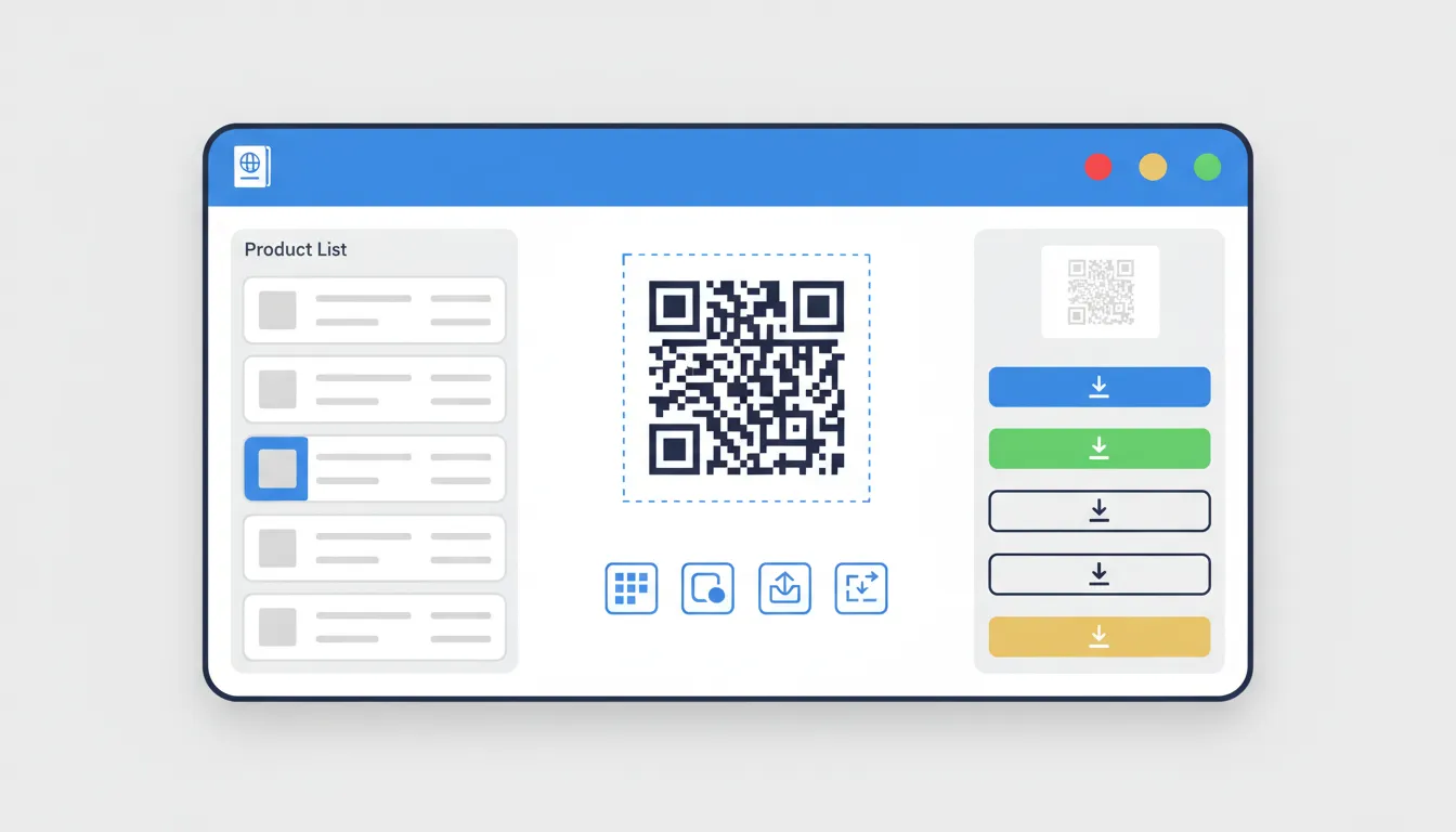 PassportPro QR code generation dashboard