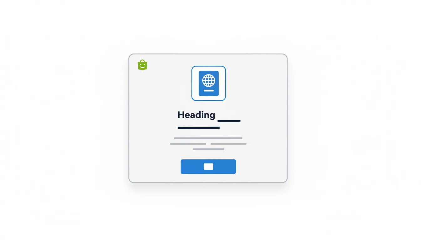 PassportPro app in Shopify admin dashboard